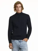 Col montant zippé M/L