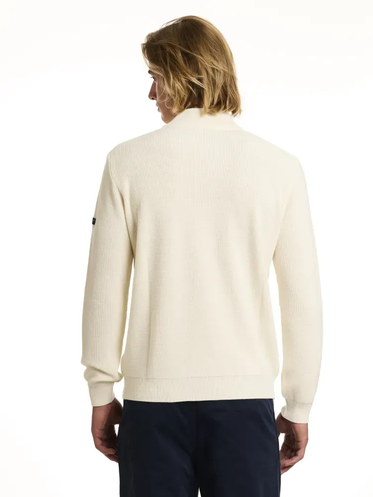 Col montant zippé M/L