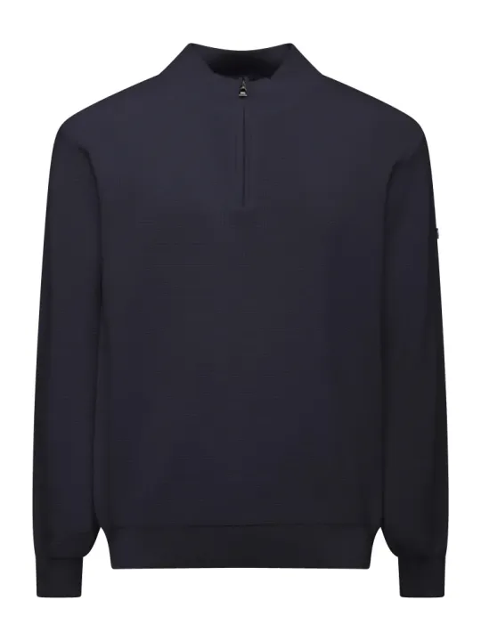 L/S Zip Mock Neck