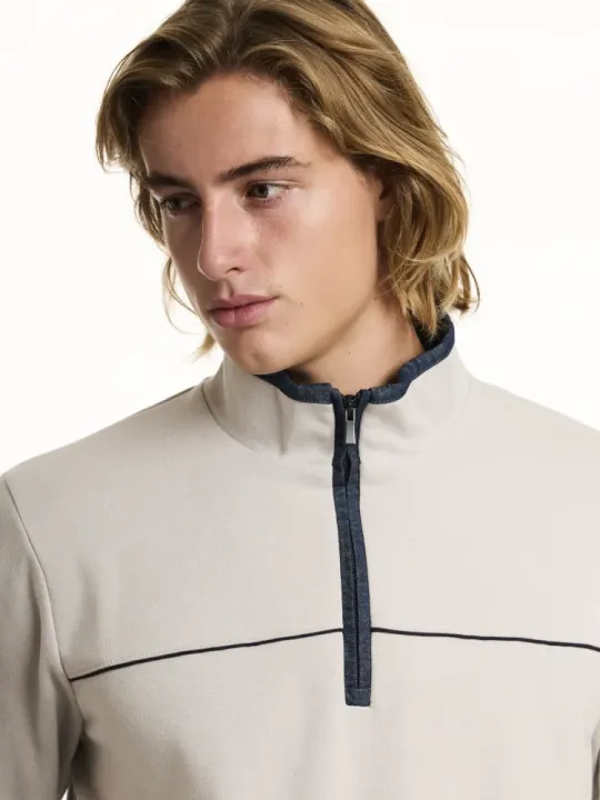 L/S Mock Neck sweatshirt