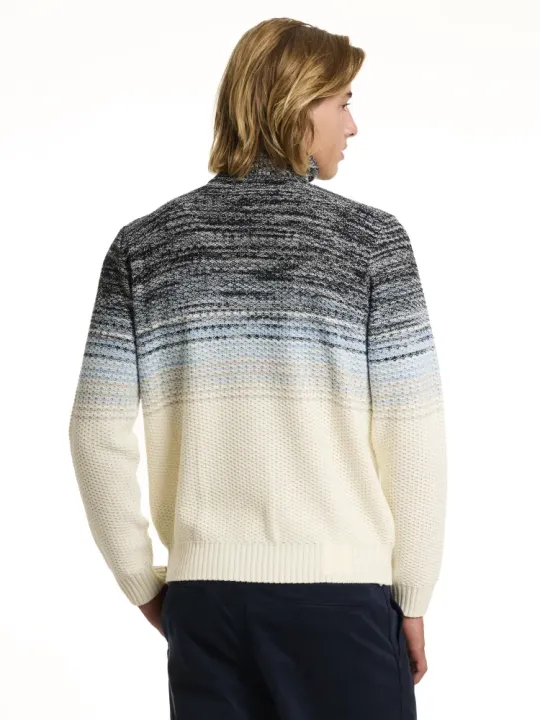 L/S Zip High collar