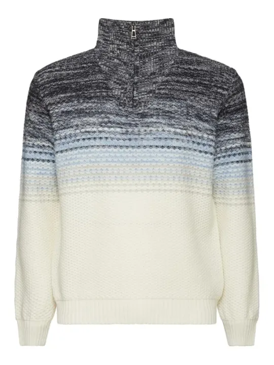 L/S Zip High collar