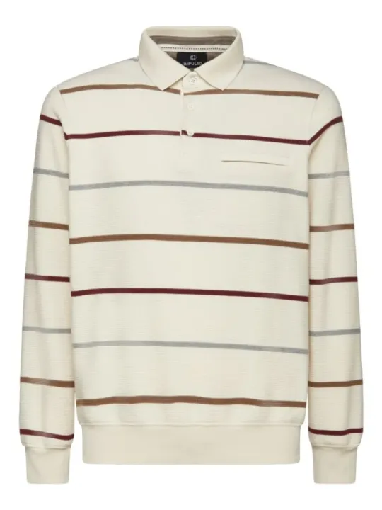L/S Polo sweatshirt