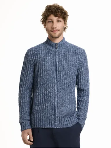 Langarm Zipp Jacke