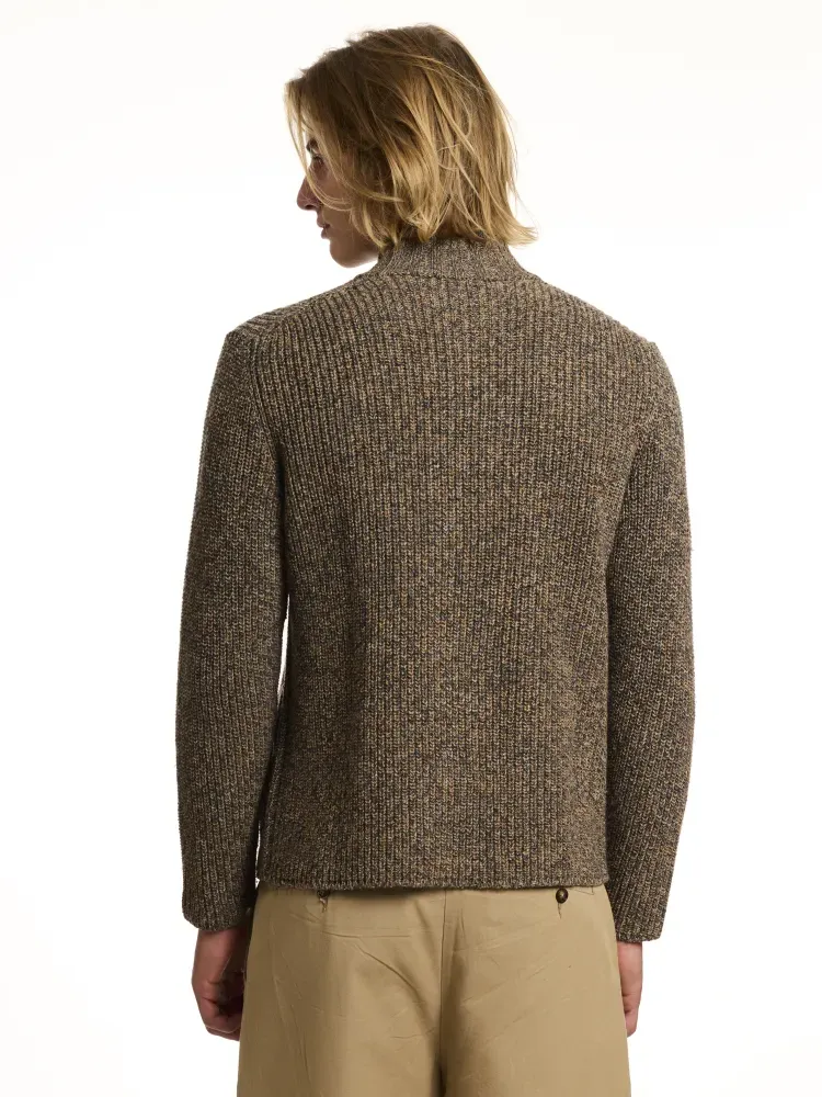 Gilet col châle M/L