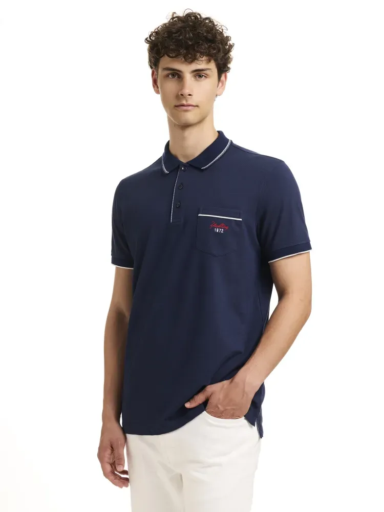 Halbarm Polo Knöpfen