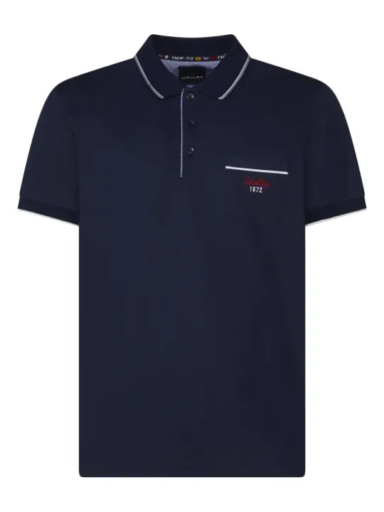 Halbarm Polo Knöpfen
